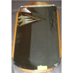 ESTATE WOOD FRAMED VINTAGE MIRROR