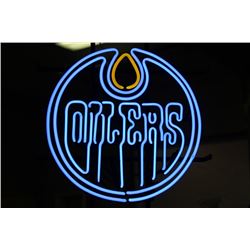 EDMONTON OILERS NEON SIGN - NEW