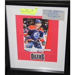 OSCAR KLEFBOM GUARANTEED AUTHENTIC AUTOGRAPH