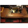 Image 1 : ANTIQUE SEWING MACHINE