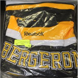 PATRICE BERGERON BOSTON BRUINS REEBOK JERSEY