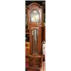 Image 1 : VINTAGE WOODEN GRANDFATHER CLOCK