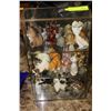 Image 1 : ESTATE MINI GLASS WALL HANGING DISPLAY W CAT