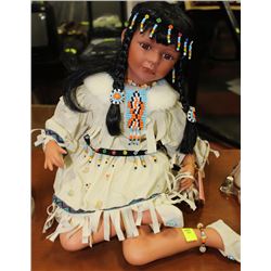 TRADITIONS DOLL HOUSE NATIVE DOLL