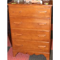 KRUG MAPLE  4 DRAWER CHEST OF DRAWERS