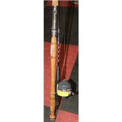 NEW ZEBCO HEAVY ACTION ROD WITH ZEBCO 404 REEL