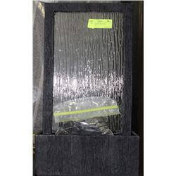 TABLE-TOP RIPPLED GLASS WATERFALL