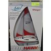Image 1 : WHISPER LITE HAWK REMOTE CONTROL SAILBOAT