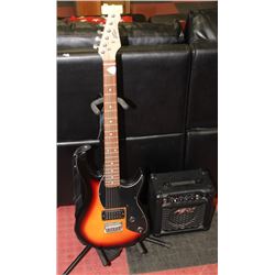 PEAVEY ROCK MASTER ELECTRIC GUITAR W AMP