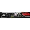 Image 1 : SET OF 3 DIE CAST POLICE CARS W STANDS