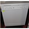 Image 1 : PORTABLE WHITE GE DISHWASHER
