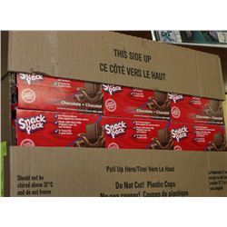 CASE OF SNACK PACK CHOCOLATE PUDDING