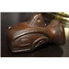 Image 1 : SMALL HAND CARVED NATIVE ART WHALE