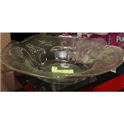 LG FLAMINGO FRUIT BOWL / CENTERPIECE