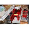 Image 1 : TWO TONKA FIRETRUCKS - HOOK & LADDER; & LADDER
