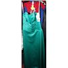 Image 1 : ALBERT ANGELO SIZE 6 GREEN BRIDESMAID DRESS