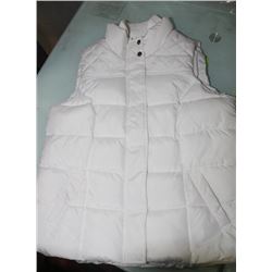 SIZE LARGE LADIES WHITE VEST
