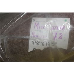 4'8" X 13'5" ROLL OF CARPET