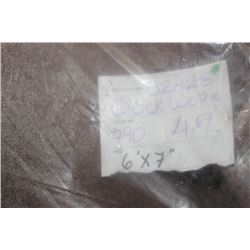 6'X7' "CLOCKWORK" CARPET