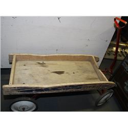 VINTAGE ORBIT WOODEN WAGON