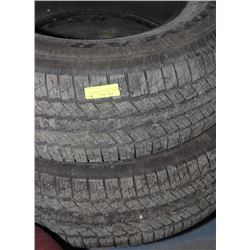 PAIR OF GOODYEAR WRANGLER TIRES P265/70R17 X2