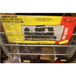 WINDOW GUARD FITS 24"-40"W X 16 3/4"- 32"L