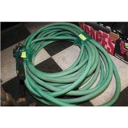 100FT GARDEN HOSE WITH GARDEN HAND TOOLS