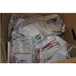 BOX OF ELECTRICAL ACCESSORIES