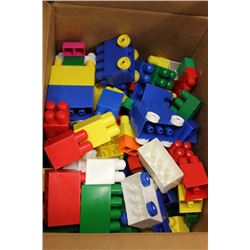 BOX OF MEGA BLOCKS