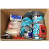 Image 1 : BOX W DUCT TAPE/MULTIMETER/HALOGEN BULBS ETC