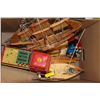 Image 1 : BOX  OF VINTAGE TOYS
