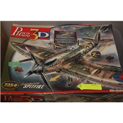 SUPER MARINE SPIT FIRE 3D PUZZLE