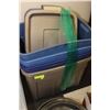 Image 1 : RUBBERMAID 18 GALLON TOTES WITH LIDS X4