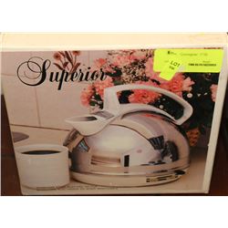 SUPERIOR ST STEEL ELECTRIC KETTLE