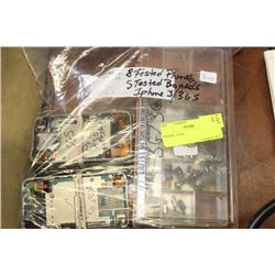 BAG OF IPHONE PARTS