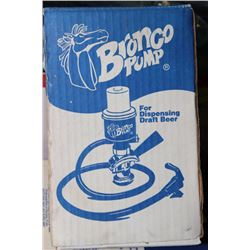NEW "BRONCO" KEG PUMP
