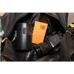 BAG OF CAMERA LENSES