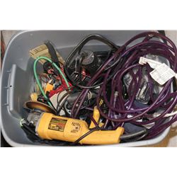 BOX OF ASSORTED TOOLS