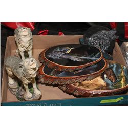 FLAT FILLED WITH WOLVES & EAGLES