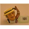 Image 1 : Royal Doulton miniature character jug of 'The Gondolier', no. D6595…