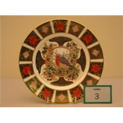 Limited edition Crown Derby Christmas plate, 1993…