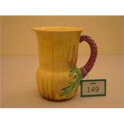 Clarice Cliff Bizarre 'My Garden' pattern jug, 7.5" high…