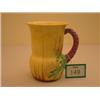 Image 1 : Clarice Cliff Bizarre 'My Garden' pattern jug, 7.5" high…