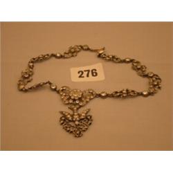 Good Victorian silver paste necklace…