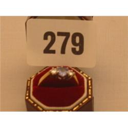 18ct gold heart shaped sapphire and diamond ring…