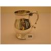 Image 1 : Victorian silver hallmarked presentation tankard, 5.5" high, London 1889…