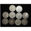 Image 1 : 10 ASSORTED 1940'S CANADA SILVER 10 CENTS