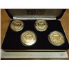 Image 2 : SET OF 4-2000 GRAND CASINO COLLECTOR TOKENS WHITE TIGER, TRUMPETER SWAN, BABY FUR SEAL AND HUMP BACK