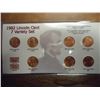 Image 1 : 1982-7 VARIETIES LINCOLN CENT SET (UNC)