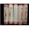 Image 1 : 5 ROLLS OF 2009-D LINCOLN FORMATIVE YEARS CENTS UNC